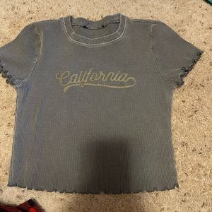Fitted Crop Top